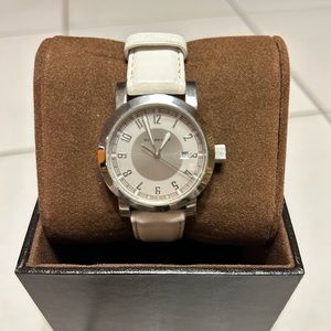 Burberry Silver and Cream Women's Watch